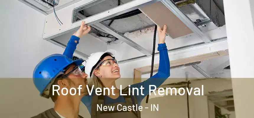 Roof Vent Lint Removal New Castle - IN